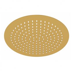 Верхний душ WasserKRAFT A262 круглый 300 мм, цвет матовое золото