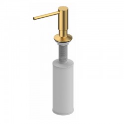 Дозатор жидкого мыла встраиваемый WasserKRAFT K-75991 глянцевое золото