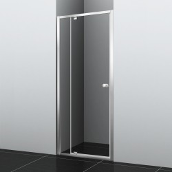 Душевая дверь WasserKRAFT Aula 11P04 распашная 90 см, профиль хром