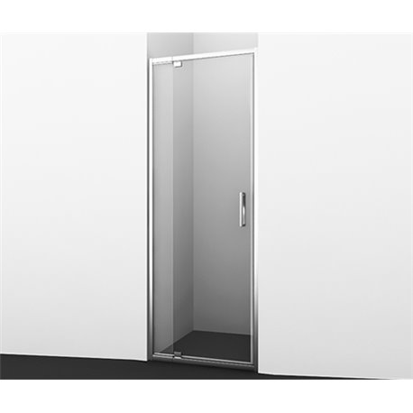Душевая дверь WasserKRAFT Berkel 48P27 80 см (75-85 см), распашная