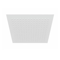 Верхний душ WasserKRAFT A163 квадратный 300х300 мм, белый матовый